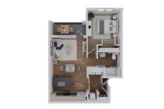The Loft+ (Classic A2+) 8307 floor plan